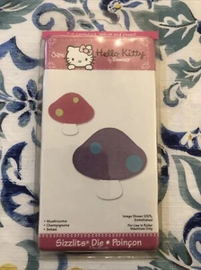Sizzix Sizzlits--Hello Kitty Mushrooms, medium NEW - Picture 1 of 2