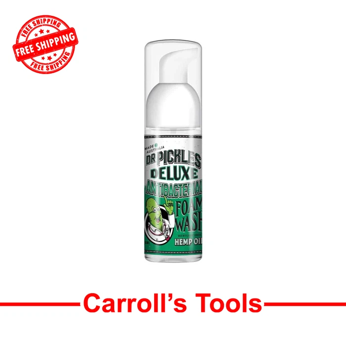 Dr Pickles Deluxe Antibacterial Tattoo Foam Wash 50ml Hemp Oil Aftercare