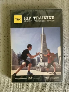 TRX Rip Training Leaner Faster Stronger BRAND NEW Dvd - Foto 1 di 2