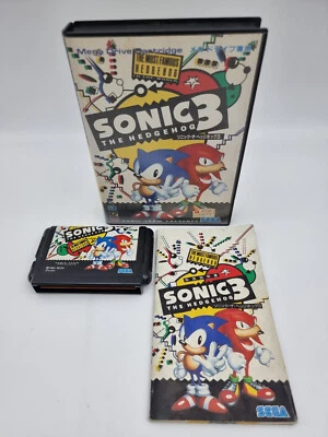 Sonic The Hedgehog 3 Sega Megadrive Japan Used - Image 1 of 4