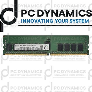 Sk hynix 8 GB 1Rx4 DRR4 scheda di memoria PC4-2400T-RC2-12 HMA41GR7BJR4N-UH - Imagen 1 de 2