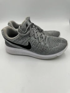 Nike Lunar Epic Low Flyknit Damen US Größe 9 grau schwarz Run Easy 843765-100 - Bild 1 von 10