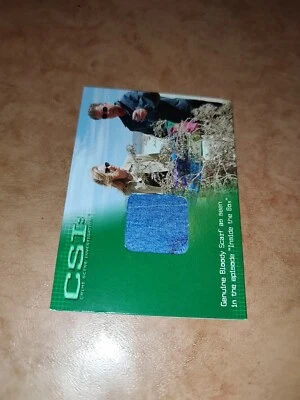 CSI: SERIES 2 - STRICTLY INK COSTUME CARD, BLOODY SCARF (CSI-C3) - Image 1 of 2