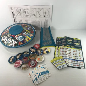 RARE ROXX REFLECTORZZ 3D HOLO CARD TOY GAME DISC 2012 TAZO + TRIXX STADIUM - Picture 1 of 12