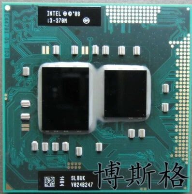Intel Core i3-370M SLBUK 2.4GHz Dual-Core Socket PGA 988 Laptop CPU Procossor - Image 1 of 2