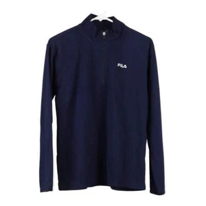 Age 14 Fila Fleece - Large Navy Polyester - Picture 1 of 4