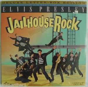 Presley ELVIS JAILHOUSE ROCK Film DeLuxe Letter-Box LASERDISC Edition NEW - Picture 1 of 4