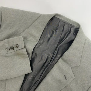 Brioni Sport Coat Jacket Mens 44R Gray Green Palatino Cashmere Italy Old Money - Picture 1 of 12