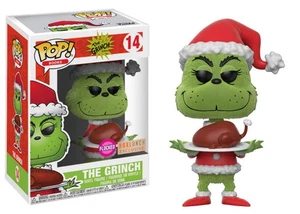 Funko POP! Bücher: Der Grinch - Der Grinch (beflockt)(Box Lunch) #14 - Bild 1 von 1