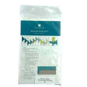 Missouri Star Quilt Kit Row By Row 2017 Birdie Flying Plane w Flags - Picture 1 of 6