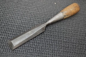 ANTIQUE  1" STANLEY EVERLASTING CHISEL No. 40:  USA . "SW" LOGO - Picture 1 of 11