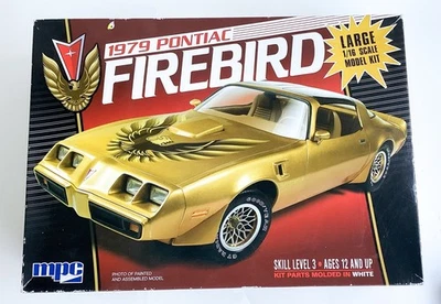 1979 Pontiac Firebird Trans Am Model Kit 1/16 MPC NEW OPEN BOX - Image 1 of 4