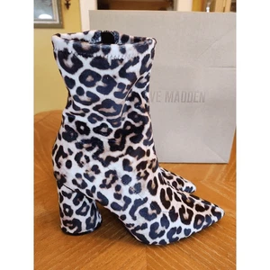 Steve Madden Valyant Animal Print Boots Gr. 7 - Bild 1 von 8