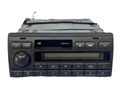 1999-2004 LAND ROVER DISCOVERY AM FM CD TAPE CASSETTE RADIO STEREO PLAYER OEM - Image 1 of 4