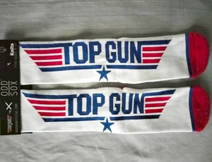 TOP GUN US NAVY Pete Maverick Licensed Adult Men Women SOCKS Size 6 to 13 New - Picture 1 of 1