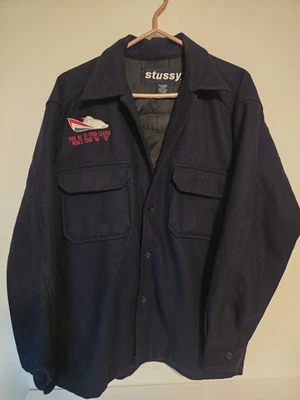 Chaqueta De Colección 1996/1997 Stussy Take Me To Your Leader World Tour Rara Foto 1 de 4