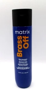 Matrix Brass Off Blue Shampoo per brune ~ 10,1 once / 300 ml ~ - Foto 1 di 2