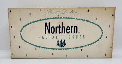 Vintage Unopened 1953 Northern Facial Tissues Quest Quality 200 Single Sheets - Image 1 of 4