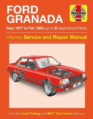 Ford Granada Petrol (Sept 77 - Feb 85) Haynes Repair Manual by Haynes Publishing - Immagine 1 di 2