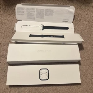Apple Watch Series 7 **EMPTY BOX ONLY** Midnight 41MM Cellular - Photo 1 sur 6