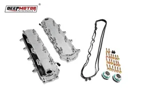 Cubiertas de válvula de aluminio fundido con soportes de bobina para astilla GM LT GEN V 5.3 6.2 LT1 LT4 - Imagen 1 de 7