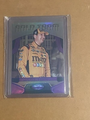 2016 Panini Gold Team Kyle Busch Purple 01/10 No. GT18 - Image 1 of 3