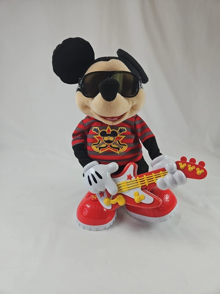 Disney Mickey Mouse Rock Star  - Tested - MOVES but NO SOUND - 2010  - Image 1 of 4