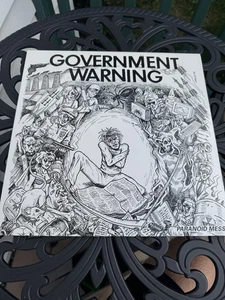Government Warning Paranoid mess LP Vinyl Punk Hardcore Necros Void Diy - Picture 1 of 3