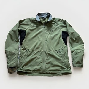 Patagonia Herren Jacke Large grün Softshell leicht Waffel Windbreaker Reißverschluss - Bild 1 von 8