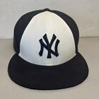 New York Yankees On Field Cap Hat New Era 59Fifty 7 5/84 2014 Diamond White Navy