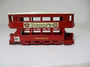 Models of Yesteryear #Y-3A V-3 LONDON E CLASS TRAMCAR XLNT MODIFIED V-1 DEWARS! - Picture 1 of 12