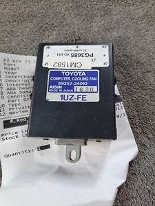 Lexus 89257-24010 Hydraulic Cooling Fan Computer 92-00 SC400 SC 400 - Picture 1 of 2
