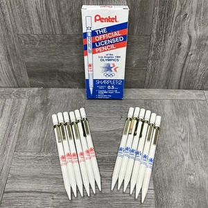 VTG 1984 Los Angeles Olympics Pentel Automatic Pencil Sharplet 2 A125WO 12 Pack - Picture 1 of 14