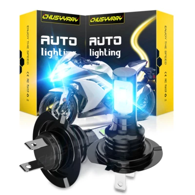 2x H7 LED Headlight Bulbs Kit 8000K For BMW F700GS 2013 2014 2015 2016 2017 2018 - Image 1 of 4