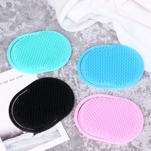 1Pcs Pocket Travel Hair Comb Brush Men Beard Mustache Palm Scalp Mass'wt - Picture 1 of 12