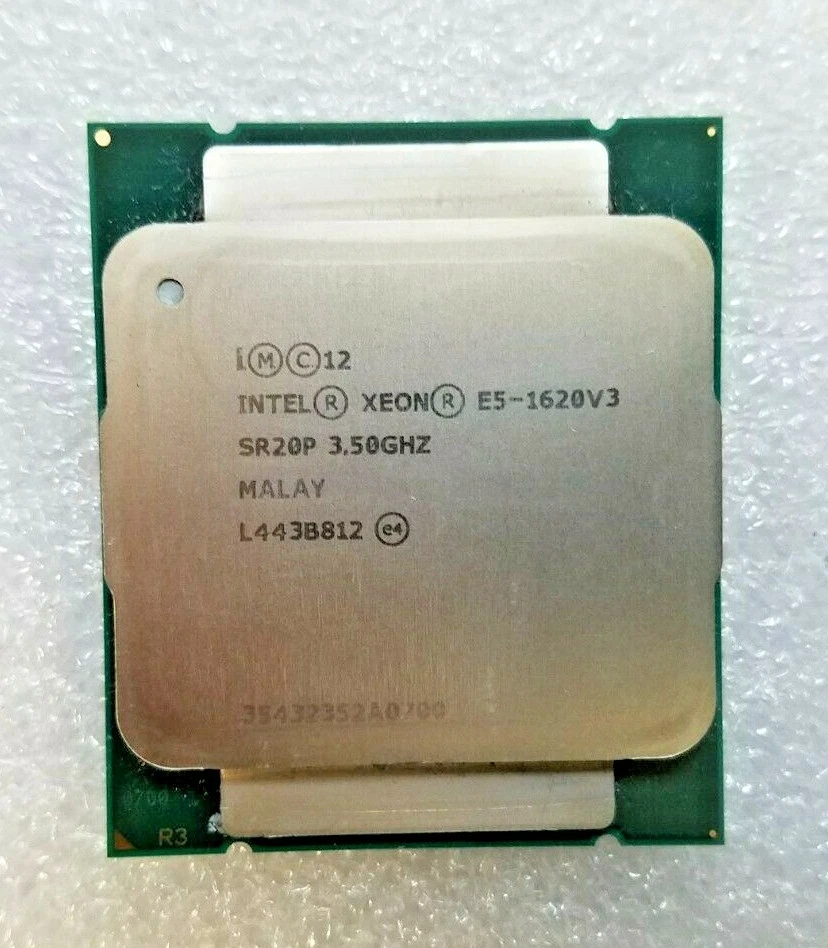 Procesador CPU Intel Xeon E5-1620 V3 SR20P 3,50 GHz cuatro núcleos Socket 2011  Foto 1 de 1