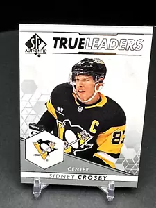 2022-23 Upper Deck SP Authentic True Leaders Sidney Crosby #TL-7 - Picture 1 of 2
