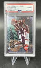 1996 Collector's Edge - Kobe Bryant #6 RC LA Lakers - ROOKIE RAGE 🏀 PSA 8 NM-MT