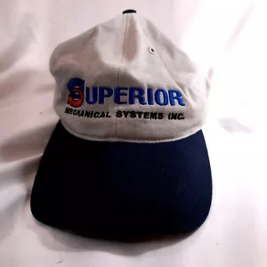 Cap Superior Mechanical beige, blue, and black adult adjustable - Picture 1 of 4