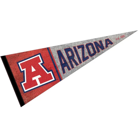 University of Arizona Throwback Vintage Full Size Pennant Cover