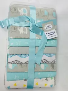 Paquete de 7 mantas de algodón de franela para bebé Lovable Friends multicolor unisex - Imagen 1 de 4