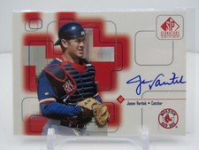JASON VARITEK 1999 SP SIGNATURE EDITION AUTOGRAPH AUTO! BOSTON RED SOX!