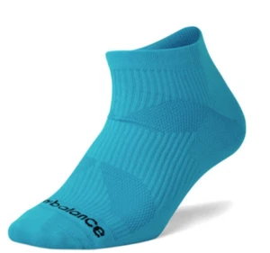 New Balance Unisex Flat Knit Nylon Socks Blue - Picture 1 of 1