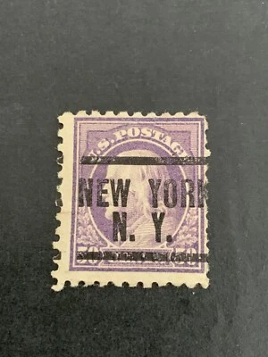 Stamps US,  553,  Scott # 477,   Pre Cancel.  Used.    See Description. - Image 1 of 2