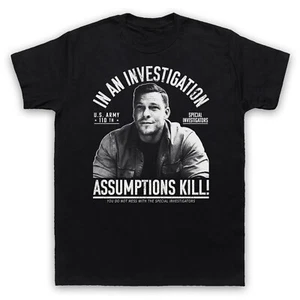 Reacher In An Investigation Assumptions Kill Major Jack Army 110th Adult T-Shirt - Picture 1 of 22