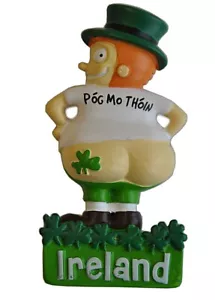 Imán de resina de thoin Cheeky Ireland duende Pog Mo (sg) - Imagen 1 de 1