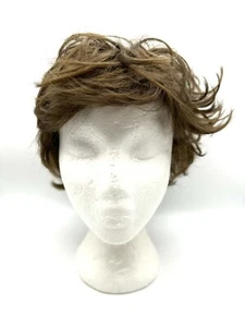 Vintage Raquel Welch Wig RW Memory Cap Short Layered Brown - Picture 1 of 7