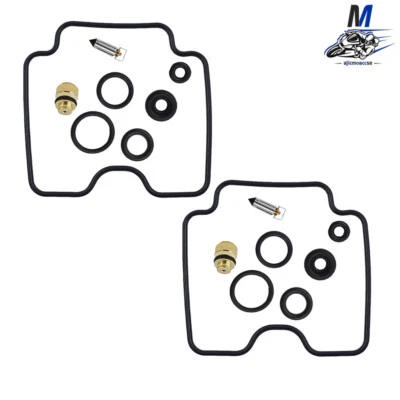 适用于 99-06 雅马哈 XVS1100 V 星形碳水化合物维修套件 #X62 2x 汽化器重建套件 — 第 1/4 张图片