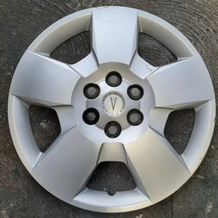 Pontiac Montana 2006-2009 fabricante original 17"" tapacubos 6 pernos como nuevo restaurado 9596502 Foto 1 de 3