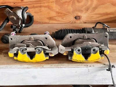 2007-2009 JAGUAR XK FRONT RIGHT & LEFT BRAKE CALIPERS PAIR SET OEM 07-09 2008 08 - Image 1 of 4